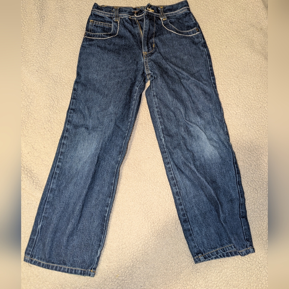 Classic Kani Gold Blue Denim Jeans Size 8